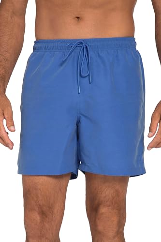 JP 1880 Herren Vintage Look Badeshort, Dunkles Himmelblau, 4XL EU von JP 1880