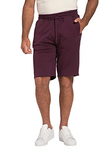 JP 1880 Herren große Größen Übergrößen Menswear L-8XL Bermuda, Basic, Kurze Jogginghose, bis 8XL traubenrot XL 702636844-XL von JP 1880