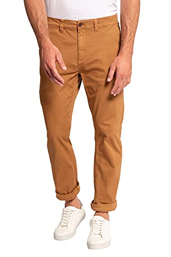 JP 1880 Herren große Größen Übergrößen Menswear L-8XL Chino Hose, Bauchfit, FLEXNAMIC®, 4-Pocket, Regular Fit Caramel 60 748444680-60 von JP 1880