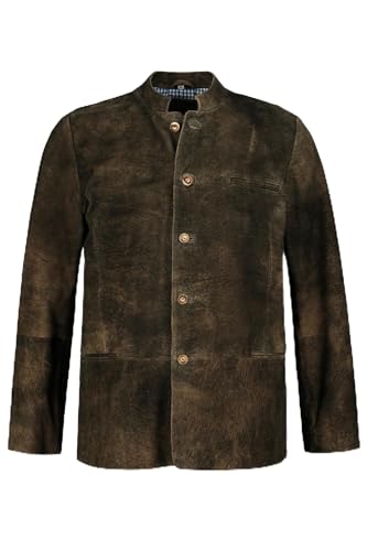 JP 1880 Herren große Größen Übergrößen Menswear L-8XL Janker, Ziegenveloursleder, Tracht, bis Gr. 70 mahagonibraun 62 797079115-62 JP 1880 Herren große Größen Übergrößen Menswear L-8XL Janker, Ziegenveloursleder, Tracht, bis Gr. 70 mahagonibraun 62 797079115-62 von JP 1880