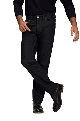 JP 1880 Herren Jeans, 5-pocket, Regular Fit, Up to Size 70 Jeans, Schwarz, 50W / 34L EU von JP 1880