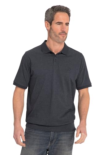 JP 1880 Herren große Größen Übergrößen Menswear L-8XL Poloshirt, Bauchfit, Streifen, Halbarm, bis 8 XL Navy blau 3XL 814789130-3XL von JP 1880