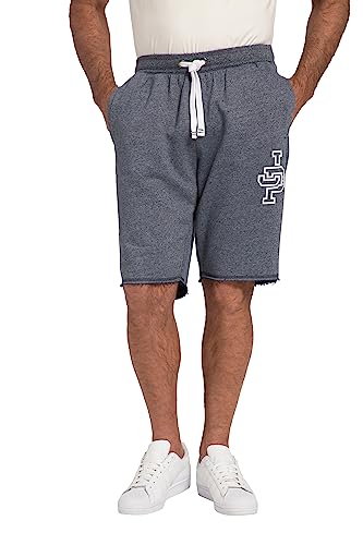 JP 1880 Herren große Größen Übergrößen Menswear L-8XL Sweat-Bermuda, Jogginghose, Elastikbund, Cargotaschen tiefblau 6XL 818380742-6XL von JP 1880