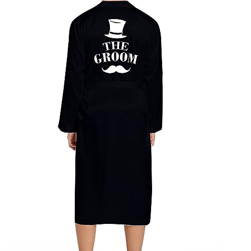 JPHCHSC Männer Team Bräutigam Robe Hochzeit Geschenk Bademantel Kimono Satin Roben Bademantel 16 JPHCHSC Männer Team Bräutigam Robe Hochzeit Geschenk Bademantel Kimono Satin Roben Bademantel 16 von JPHCHSC