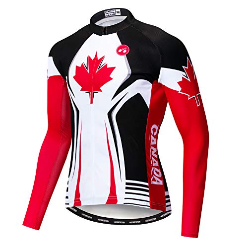 Men's Cycling Jersey Long Sleeve Pro Brand Team Reflective Bicycle Shirts Jacket Canada von JPOJPO