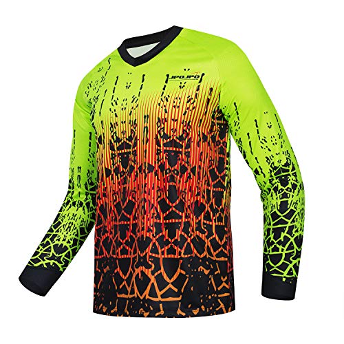 Herren Radtrikot MTB T Shirt Langarm Jugend Offroad Motorradtrikot Fahrradbekleidung Anti-UV von JPOJPO