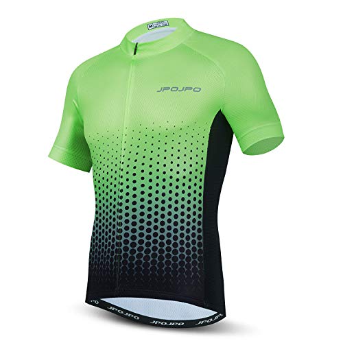 JPOJPO Herren Radtrikot MTB Tops Fahrrad T-Shirt Kurzarm Bike Bekleidung Jacke S-3XL von JPOJPO