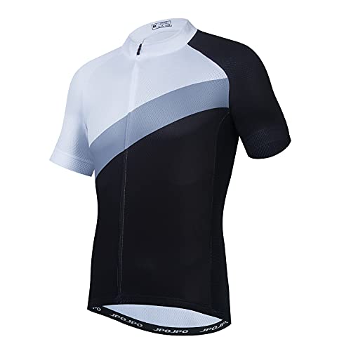 JPOJPO Herren Radtrikot MTB Tops Fahrrad T-Shirt Kurzarm Fahrradbekleidung Jacke S-3XL von JPOJPO