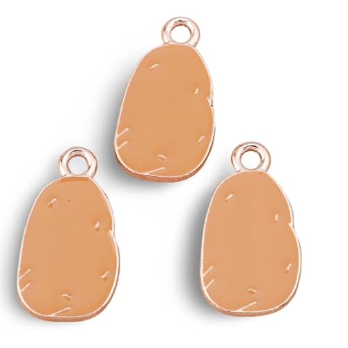 JPXXFM Ornamente 10pcs 10x18mm Gemüse Kartoffel Charme Anhänger für die Herstellung süßer Halsketten DIY Armbänder Handwerk Geschenke Skulptur JPXXFM Ornamente 10pcs 10x18mm Gemüse Kartoffel Charme Anhänger für die Herstellung süßer Halsketten DIY Armbänder Handwerk Geschenke Skulptur von JPXXFM