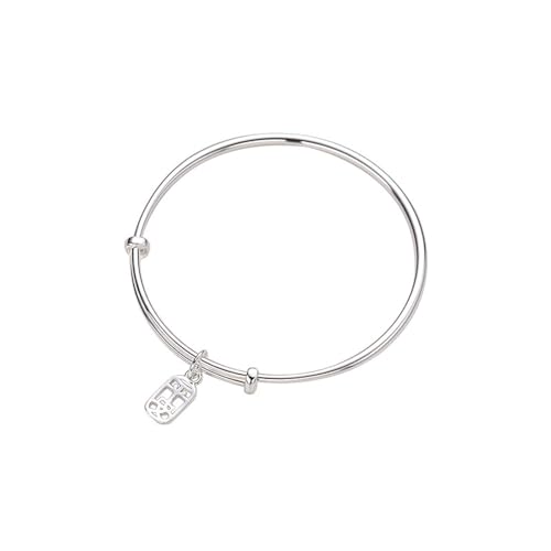 S999-Armband Für Damen – Modischer, Schlichter, Ausgehöhlter Chinesischer Schriftzeichen-Anhänger, Verstellbare Armreifen, Zierliches, Minimalistisches Freundschaftsarmband, Schmuckzubehör, Wie von JRZEOCI