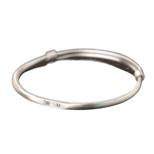 S999 Armreif Für Frauen Und Mädchen – Modisches Armband Mit Sicherem Schriftmuster Und Chinesischen Schriftzeichen, Schmuck, Verstellbares Armband, Zubehör, Freundschaftsgeschenk, Wie Abgebildet, von JRZEOCI