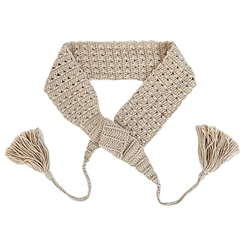 JSGHGDF Pastorales Stirnband für Damen, Häkelnadel, einfarbig, Stirnbänder, Slip für Kopfreifen, Mädchen, Make-up, Haar-Accessoires JSGHGDF Pastorales Stirnband für Damen, Häkelnadel, einfarbig, Stirnbänder, Slip für Kopfreifen, Mädchen, Make-up, Haar-Accessoires von JSGHGDF