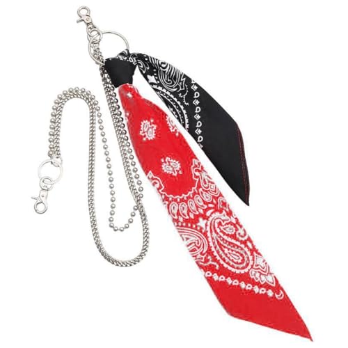 Metall Punk Pant Chain Kette Schlüsselbund Für Herren Frauen Kerchief Taille Kette Brieftasche Jeans Hiphop Hosen Gürtkette Street Schmuck Street Metall Punk Pant Chain Kette Schlüsselbund Für Herren Frauen Kerchief Taille Kette Brieftasche Jeans Hiphop Hosen Gürtkette Street Schmuck Street von JTQYFI