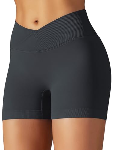JTSONN Sport Shorts Damen V Cross Stretch Gym Short High Waist Yoga Shorts Kurze Sporthose Leggings Butt Lift Workout Sportshorts Nahtlose Radlerhose JTSONN Sport Shorts Damen V Cross Stretch Gym Short High Waist Yoga Shorts Kurze Sporthose Leggings Butt Lift Workout Sportshorts Nahtlose Radlerhose von JTSONN