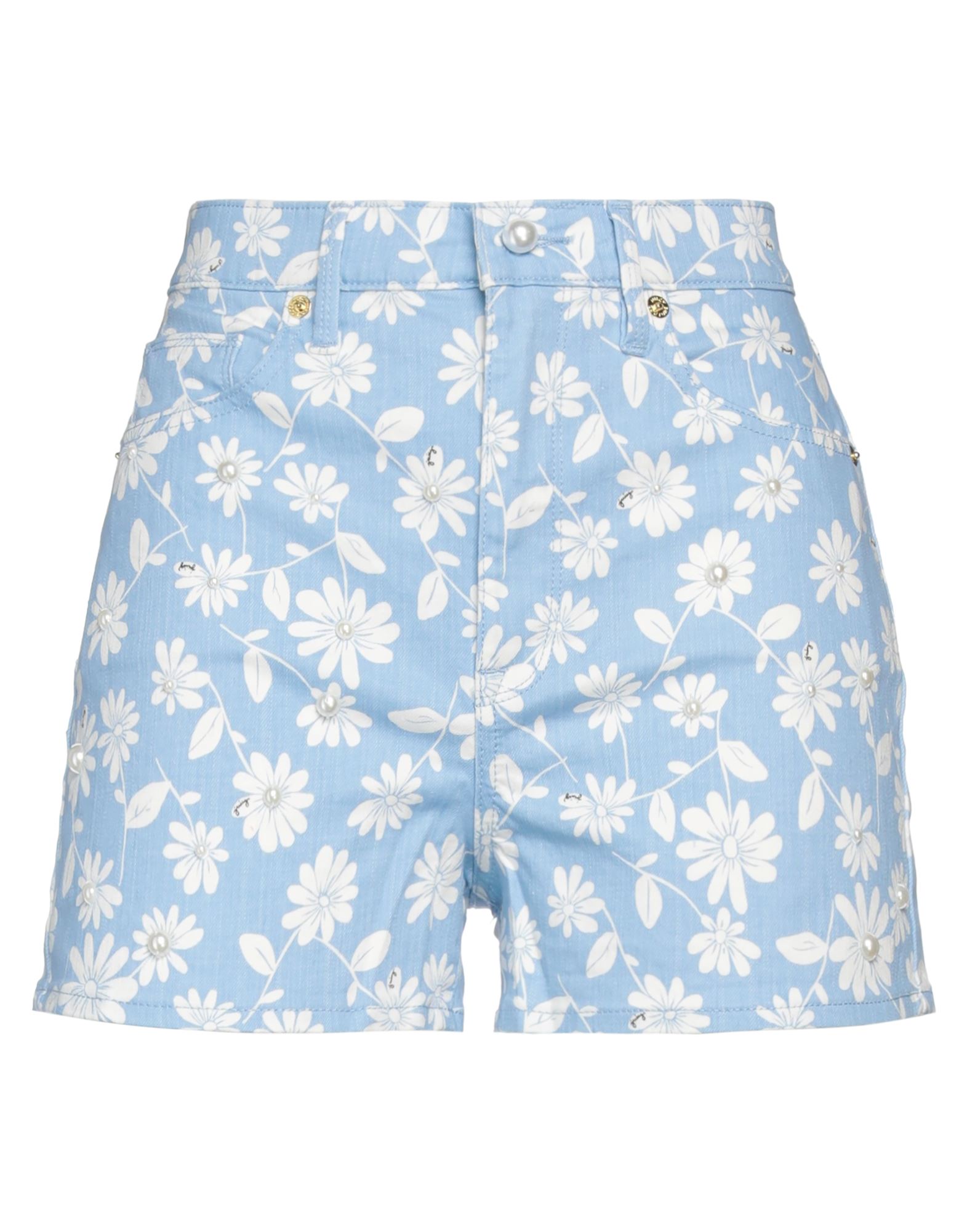 JUICY COUTURE Jeansshorts Damen Blau von JUICY COUTURE