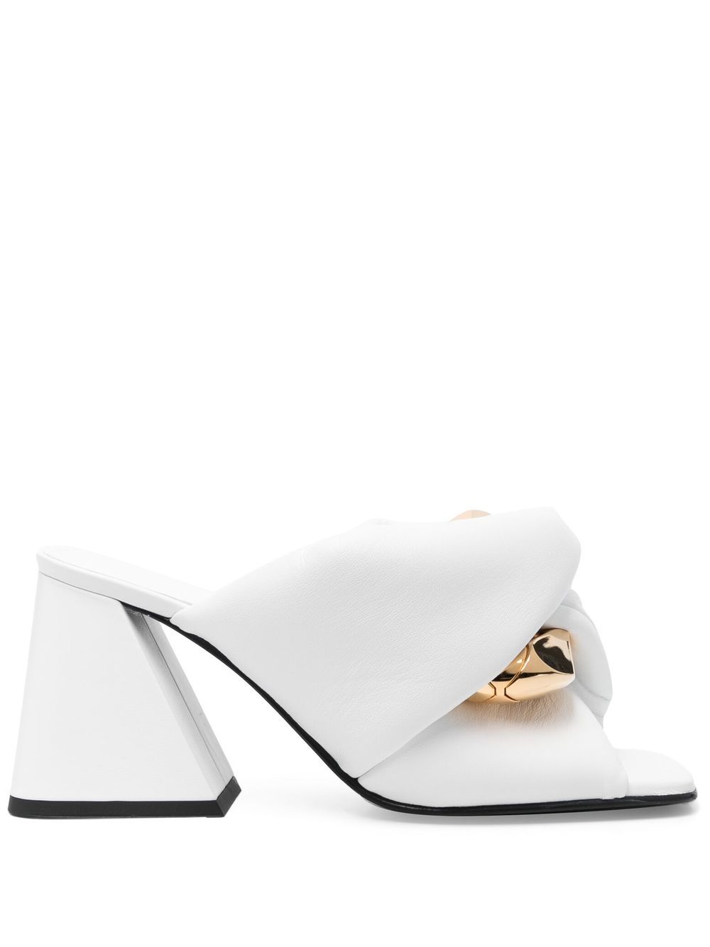 JW Anderson Chain Twist Mules - Weiß von JW Anderson