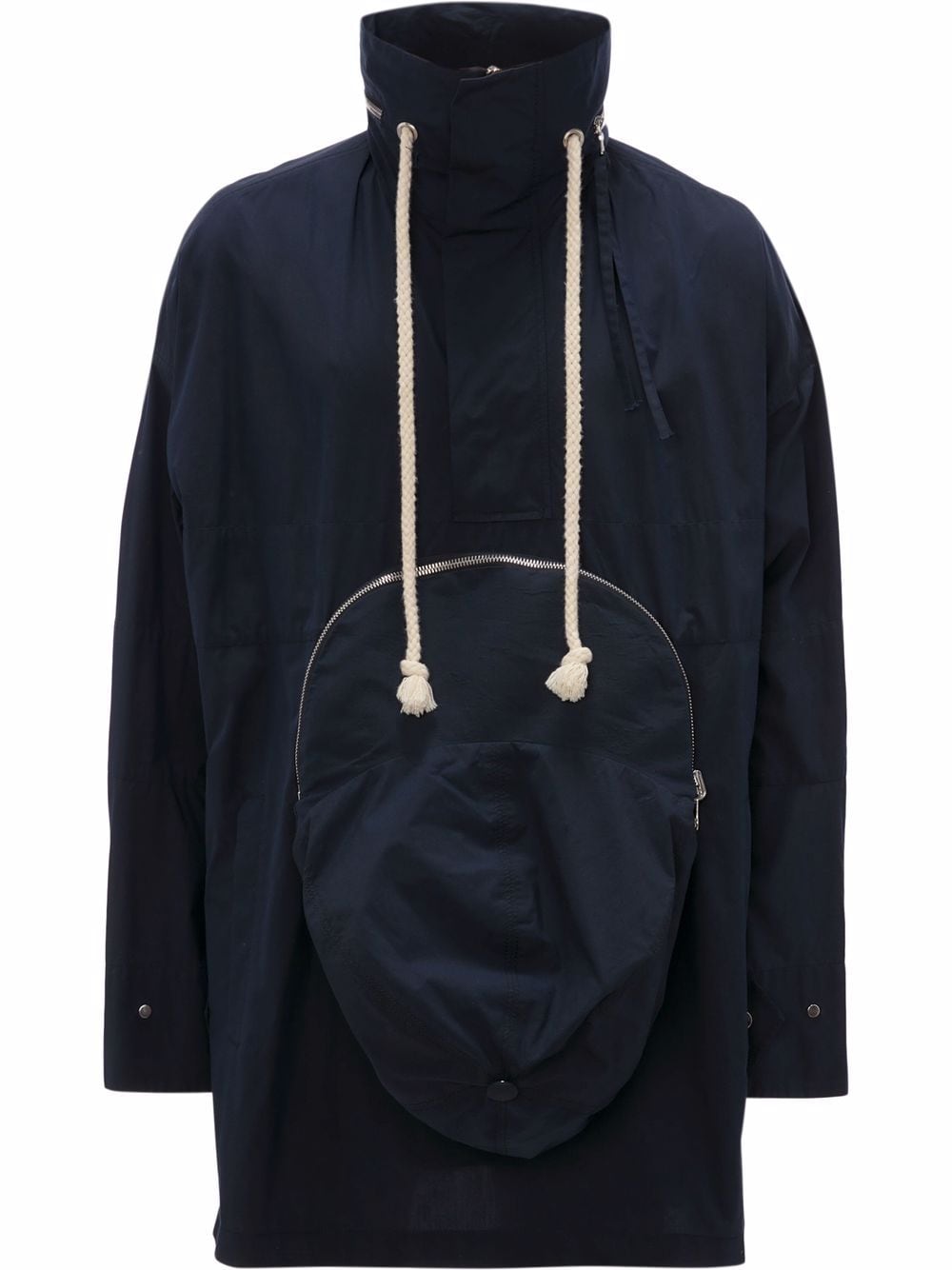 JW Anderson Jacke mit Tasche im Cap-Style - Blau von JW Anderson