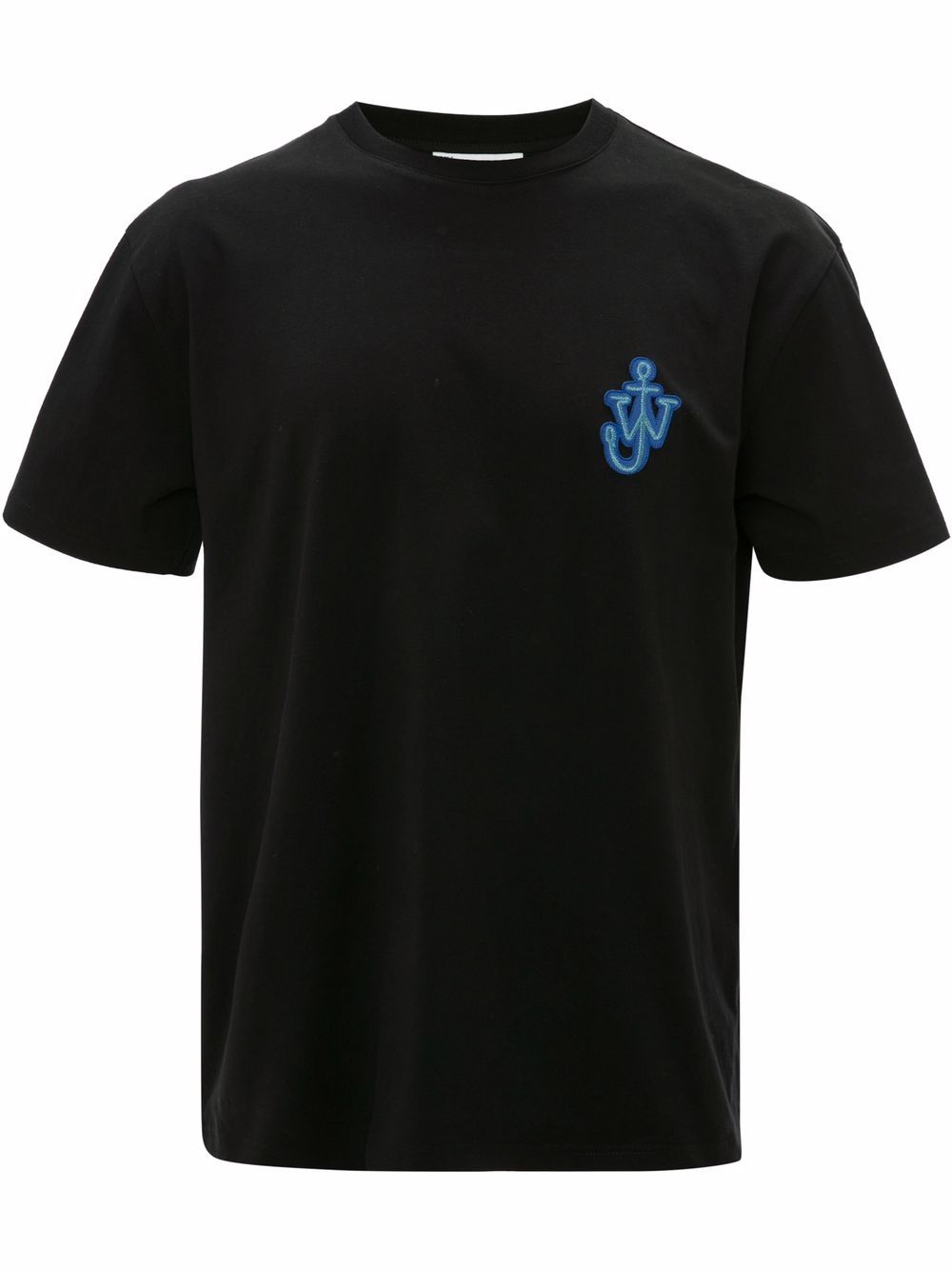 JW Anderson T-Shirt mit Anker-Logo - Schwarz von JW Anderson