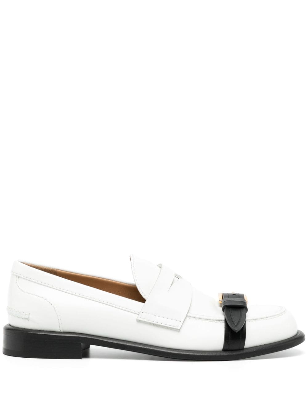 JW Anderson Zweifarbige Loafer - Weiß von JW Anderson