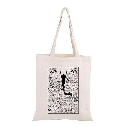 JXGZSO Schultertasche / Tasche für Fans von Sängern, Musiktexte, Merch, Musik-inspirierte Tragetasche, You Can Go Tragetasche, Large von JXGZSO