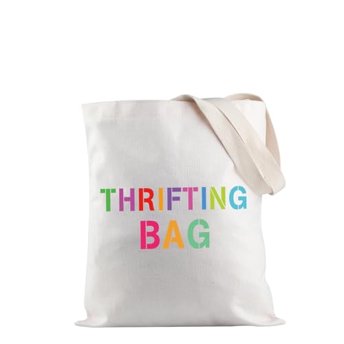 JXGZSO Thrifting Bag Tote Bag Thrift Shop Tote Bag Thrift Lover Gift Thrifter Gift Thrift Store Business Gifts, Thrifting Bag Tote, Einheitsgröße von JXGZSO