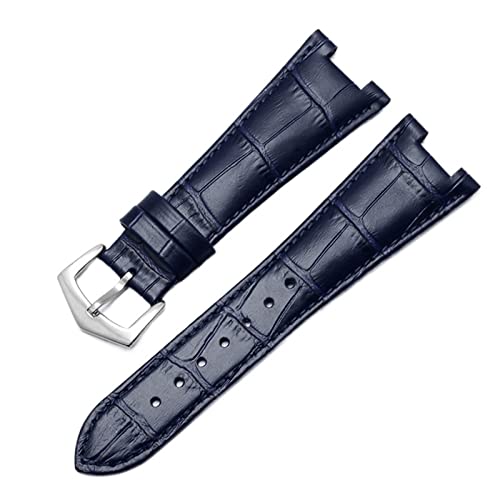 JZFOACHR Echtes Leder -Uhrenband für Patek Philippe 5711 5712g Nautilus Uhren Männer und Frauen Spezialherstellungsgurt 25mm*12 mm JZFOACHR Echtes Leder -Uhrenband für Patek Philippe 5711 5712g Nautilus Uhren Männer und Frauen Spezialherstellungsgurt 25mm*12 mm von JZFOACHR