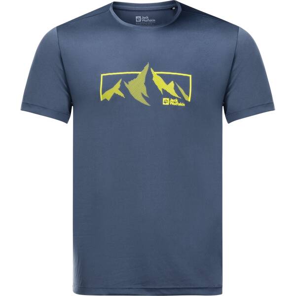 JACK WOLFSKIN Herren Shirt PEAK GRAPHIC T M von Jack Wolfskin