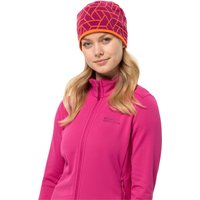 Jack Wolfskin Alpspitze Beanie Beanie Mütze L new magenta new magenta von Jack Wolfskin