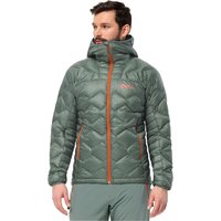 Jack Wolfskin Alpspitze Down Hoody Men Daunenjacke Herren L hedge green hedge green von Jack Wolfskin