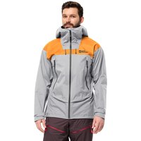 Jack Wolfskin Alpspitze Pro 3L Jacket Men Hardshell Skitouren-Jacke mit RECCO® Ortungssystem Herren M moonwalk moonwalk von Jack Wolfskin