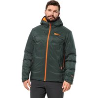 Jack Wolfskin Cyrox 2L Down Jacket Men Wasserdichte Daunenjacke Herren XXL black olive black olive von Jack Wolfskin