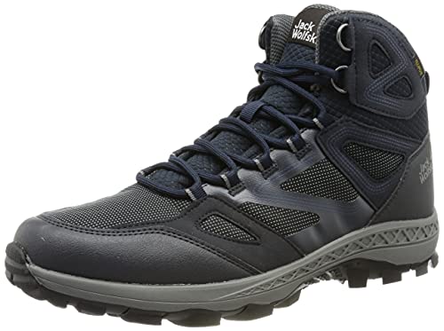 Jack Wolfskin Herren Downhill Texapore Mid M Walking Schuh, Dark Blue Blue, 44 EU von Jack Wolfskin