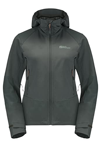 Jack Wolfskin Damen Kammweg Jacke, Slate Green, S von Jack Wolfskin