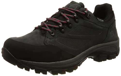 Jack Wolfskin Damen Rebellion Texapore Low W, Grey / Red, 39 EU von Jack Wolfskin