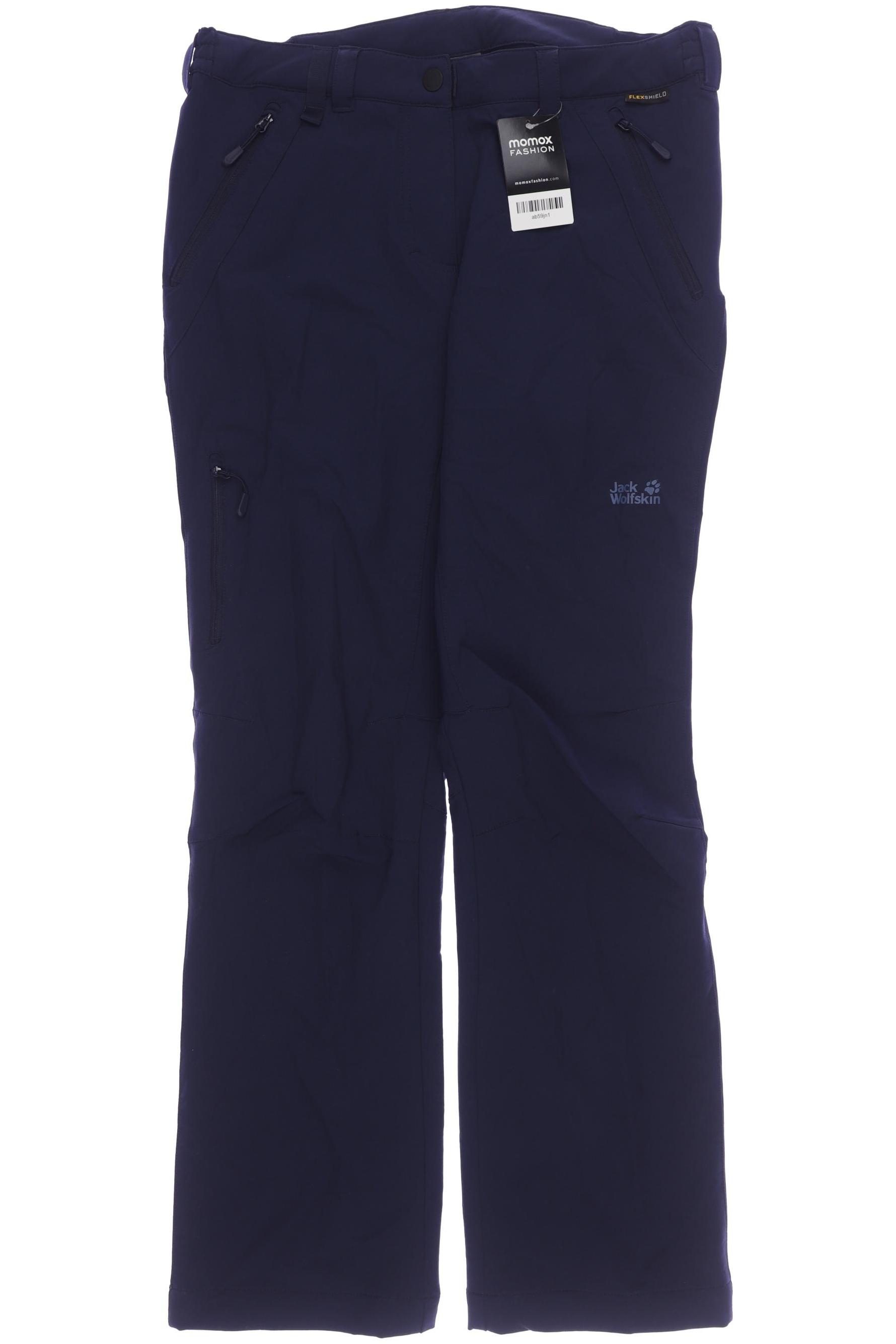 Jack Wolfskin Damen Stoffhose, blau, Gr. 40 von Jack Wolfskin