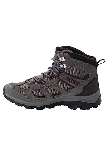 Jack Wolfskin Damen Vojo 3 Texapore Mid W, Tarmac Grey Pink, 39.5 EU von Jack Wolfskin