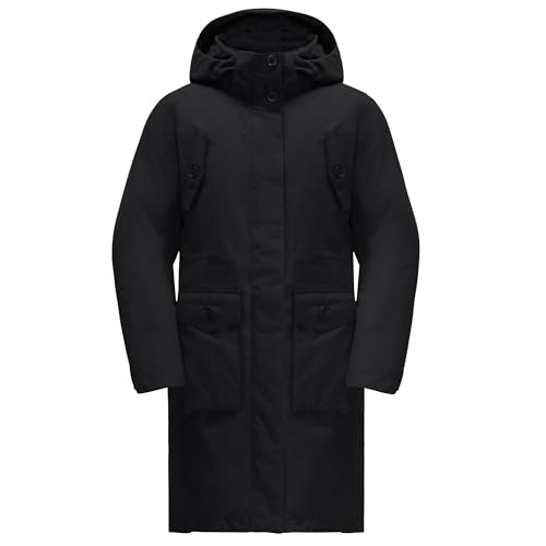 Jack Wolfskin EISWALD 3IN1 PARKA W black S von Jack Wolfskin