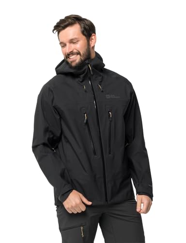 Jack Wolfskin Herren Kammweg 3L Jacke, Phantom, L von Jack Wolfskin