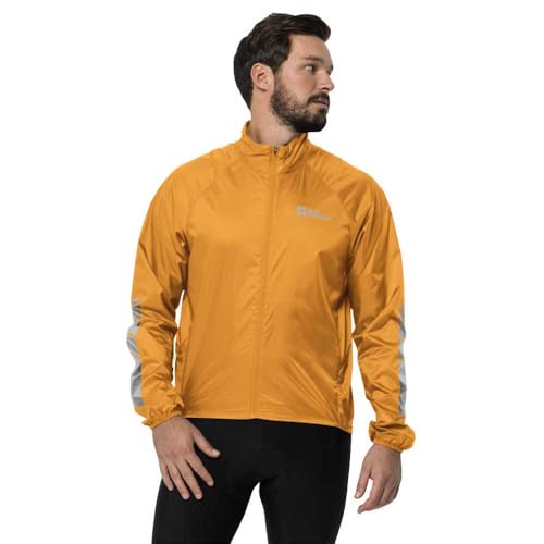 Jack Wolfskin Herren Morobbia Jacke, Orange Pop, L von Jack Wolfskin