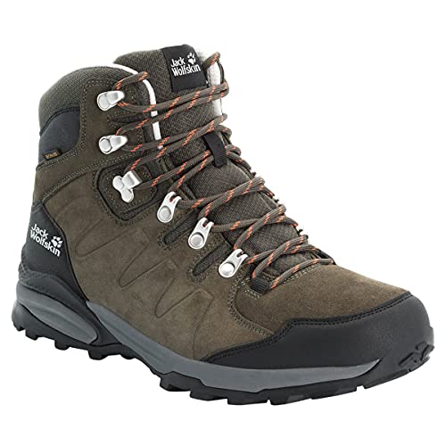 Jack Wolfskin Herren Refugio Texapore Mid M Walking Schuh, Khaki Phantom, 47.5 EU von Jack Wolfskin