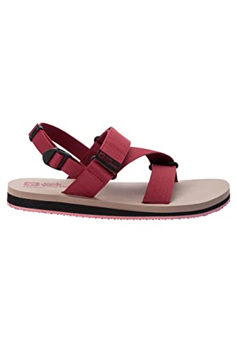 Jack Wolfskin Herren Urban Entdeckung Belt Sandal M, Cayenne Red, 43 EU von Jack Wolfskin