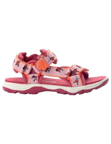 Jack Wolfskin Jungen Unisex Kinder SmileyWorld K Sandale, Water Lily, 30 EU von Jack Wolfskin