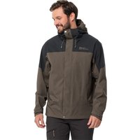 Jack Wolfskin Kammweg 2L Jacket Men Regenjacke Herren XXL cold coffee cold coffee von Jack Wolfskin