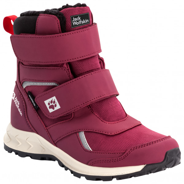 Jack Wolfskin - Kid's Woodland WT Texapore High VC - Winterschuhe Gr 28;30;31;32;34;35;36;37;38;39;40 rot;schwarz von Jack Wolfskin