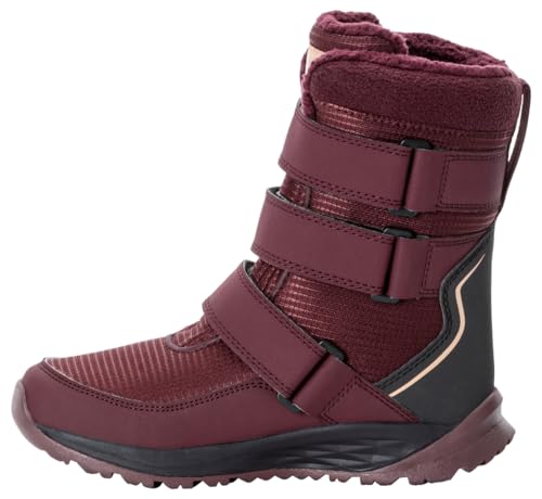 Jack Wolfskin Unisex Kinder Polar Boot Texapore High Vc K Schneestiefel, Boysenberry, 32 EU von Jack Wolfskin