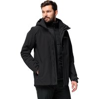 Jack Wolfskin Romberg 3in1 Jacket Men 3 in 1 Jacke Herren M schwarz black von Jack Wolfskin