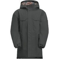 Jack Wolfskin Teen 2L Ins Parka Girls Wintermantel Jugendliche 128 schwarz granite black von Jack Wolfskin