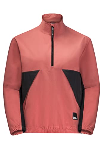 Jack Wolfskin Unisex Kinder Halfzip Pullover, Faded Rose, 140 von Jack Wolfskin