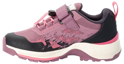 Jack Wolfskin Unisex Kinder Vili Hiker Texapore Low K, Ash Mauve, 37 EU von Jack Wolfskin