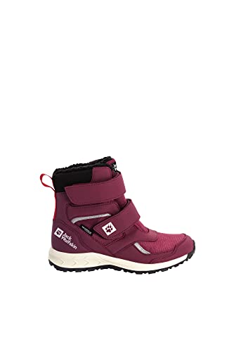 Jack Wolfskin Unisex Kinder Woodland Wt Texapore High Vc K, Burgundy / Red, 27 EU von Jack Wolfskin